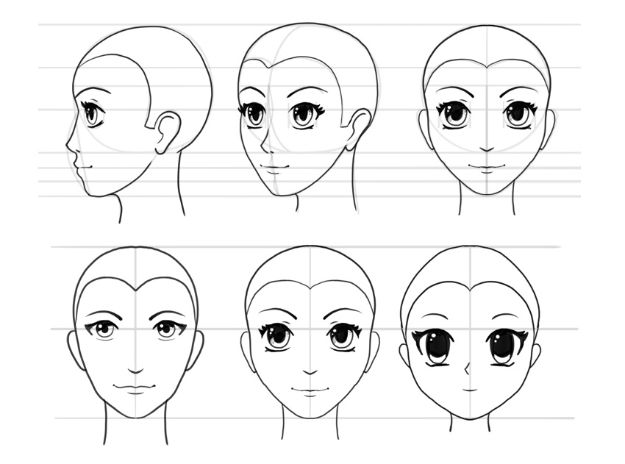 How to Draw Faces - Draw Anime Heads and Faces - Easy Drawing Tutorials and Ideas for Beginners - Learn How to Draw a Face With Free Lessons - Eyes, Lips, Mouth, Caricatures - Easy Drawing Tutorials and Ideas for Beginners - Learn How to Draw a Face With Free Lessons - Eyes, Lips, Mouth, Caricatures