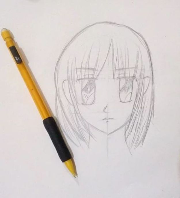 How to Draw a Girl Face - Really Easy Drawing Tutorial