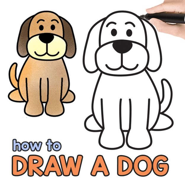 animals 4 to dog how draw Draw Dogs to 30 Ways