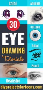 30 Eye Drawing Tutorials To Channel Your Inner Artist - DIY Projects ...