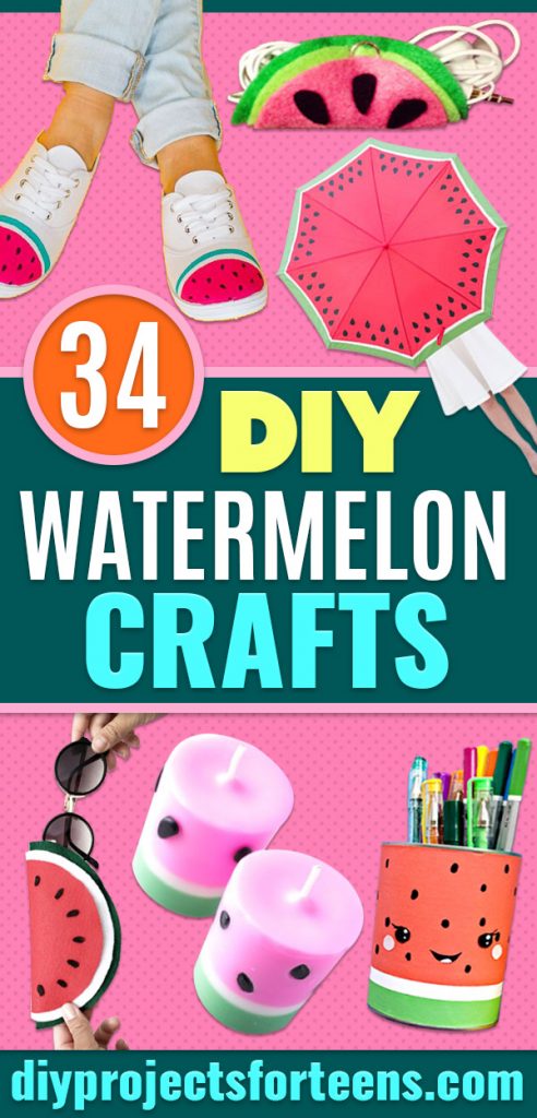 34 Watermelon Crafts That Scream 