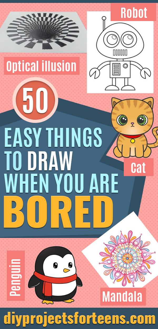 50 Easy Things to Draw When You Are Bored